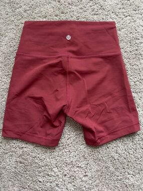 lululemon athletica Women's Athletic Shorts in Deep Red